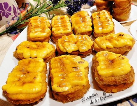 TORRIJAS CON CREMA DE VAINILLA CARAMELIZADA