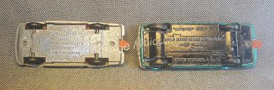 Dos convertibles de Matchbox