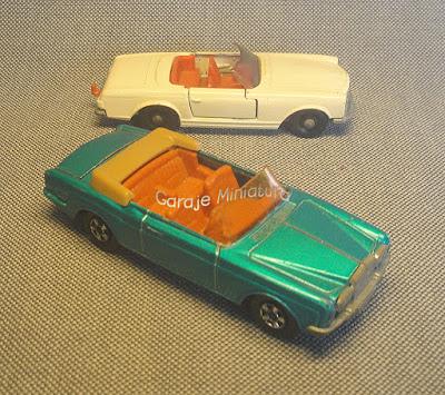 Dos convertibles de Matchbox