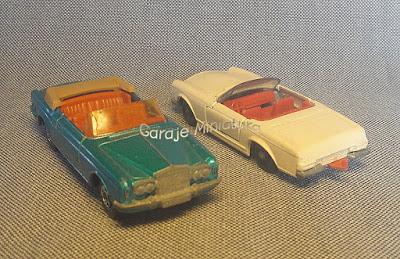 Dos convertibles de Matchbox
