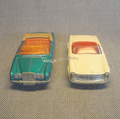 Dos convertibles de Matchbox