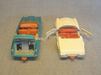 Dos convertibles de Matchbox