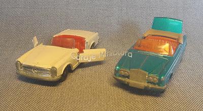Dos convertibles de Matchbox