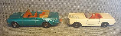 Dos convertibles de Matchbox