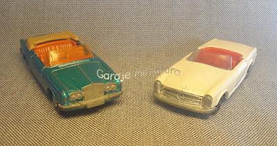 Dos convertibles de Matchbox