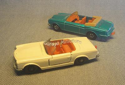 Dos convertibles de Matchbox