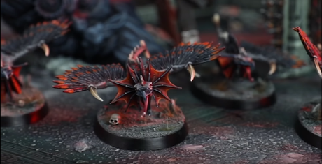 Nuevos demonios alados en la caja de Warcry