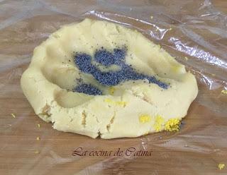 Galletas de limón y semillas de amapola