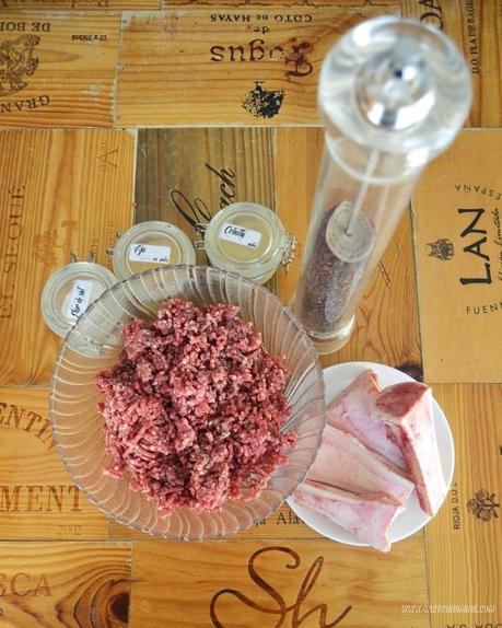 Hamburguesas de ternera y tuétano Hamburguesas de ternera y tuétano