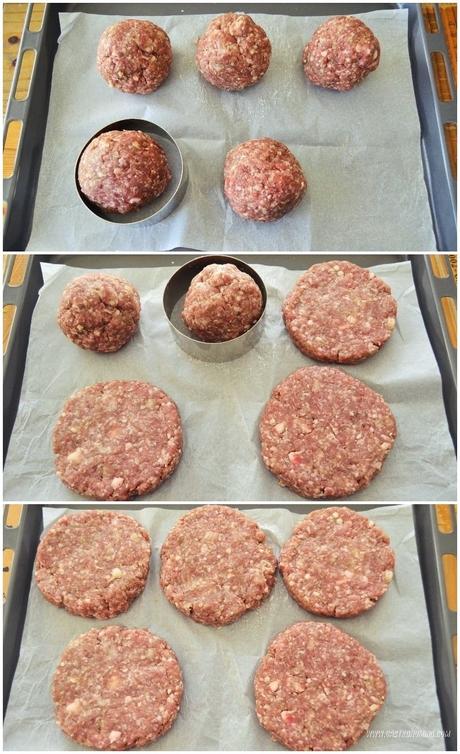 Hamburguesas de ternera y tuétano