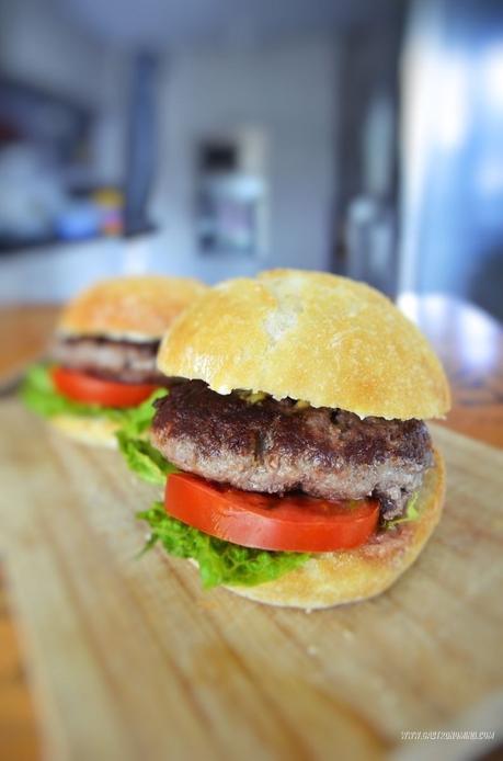 Hamburguesas de ternera y tuétano Hamburguesas de ternera y tuétano