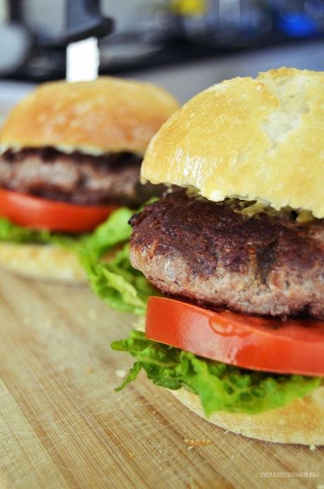Hamburguesas de ternera y tuétano Hamburguesas de ternera y tuétano