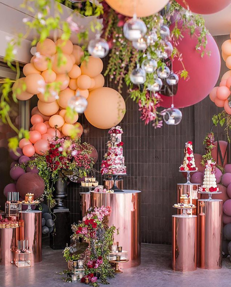 12 Ideas de candy bar de cilindros