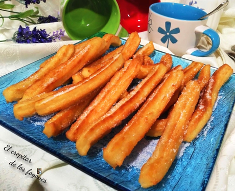 CHURROS CASEROS (fáciles y deliciosos)
