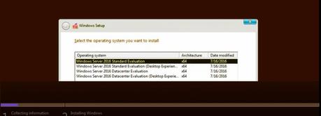 Instalación de Windows Server 2016