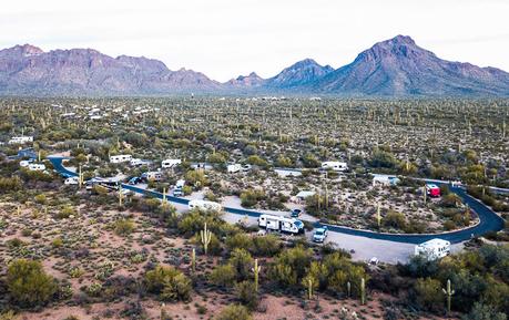 Gilbert-Ray-campground-Tucson-Mountains ▷ 18 cosas increíbles para hacer en Tucson, Arizona, con niños o sin ellos.