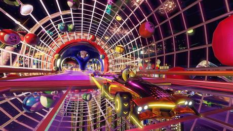 El sistema de personalización de Team Sonic Racing a escena