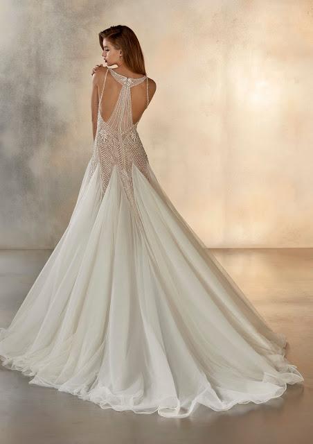 El brillo de la luz de las estrellas inspira la nueva colección de Atelier Pronovias 2020