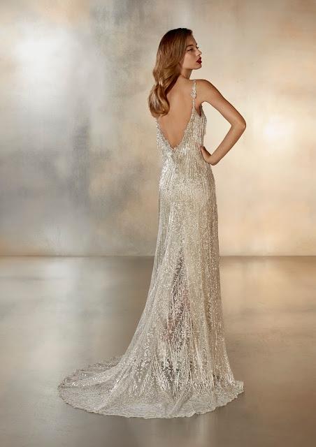 El brillo de la luz de las estrellas inspira la nueva colección de Atelier Pronovias 2020