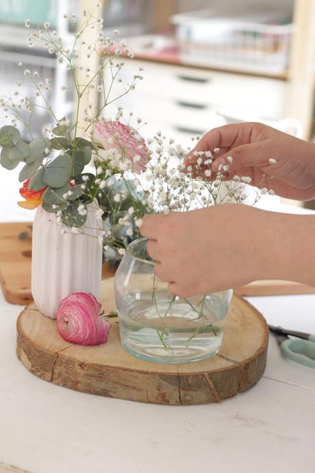 DIY: paso a paso para hacer un centro de mesa con flores