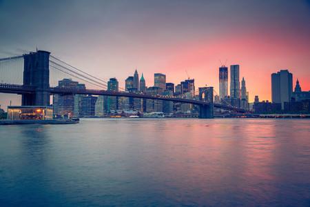 Puente De Brooklyn Nueva York Estados Unidos