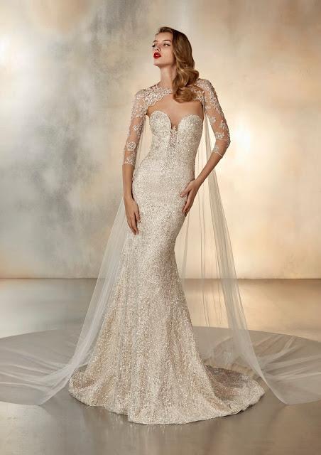 El brillo de la luz de las estrellas inspira la nueva colección de Atelier Pronovias 2020