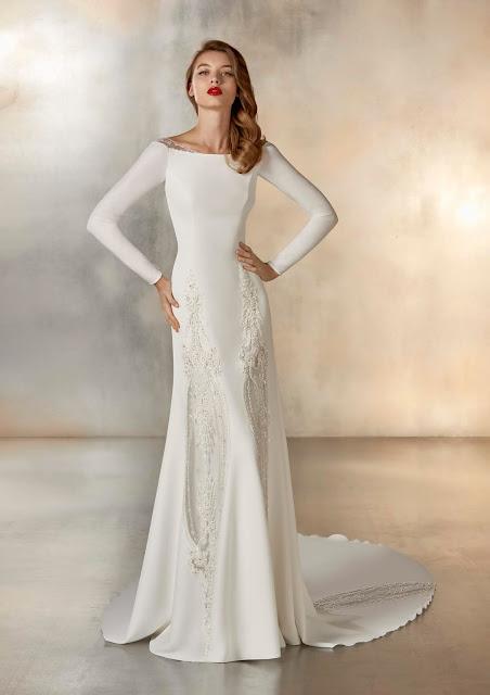 El brillo de la luz de las estrellas inspira la nueva colección de Atelier Pronovias 2020