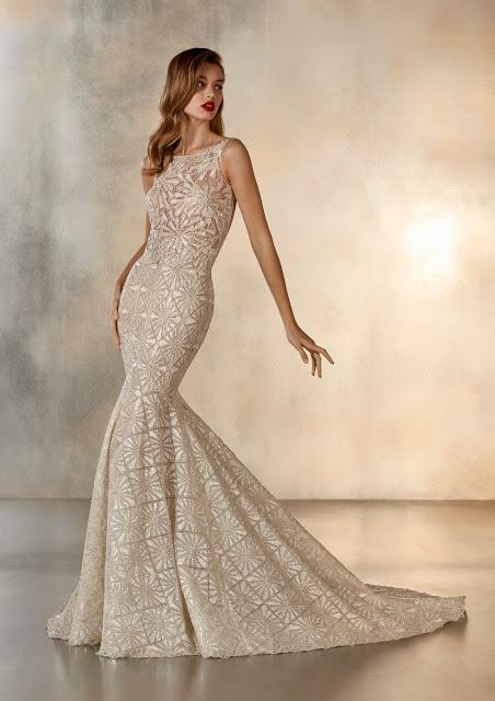 El brillo de la luz de las estrellas inspira la nueva colección de Atelier Pronovias 2020