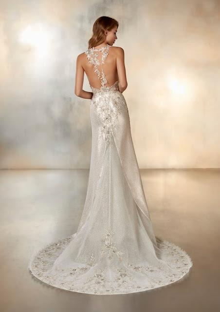 El brillo de la luz de las estrellas inspira la nueva colección de Atelier Pronovias 2020