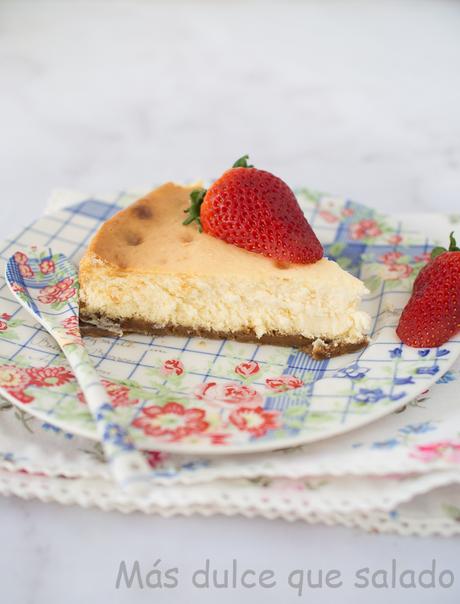 Tarta de queso y chocolate blanco Tarta de queso y chocolate blanco