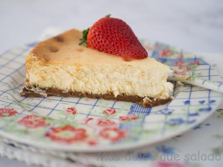 Tarta de queso y chocolate blanco Tarta de queso y chocolate blanco