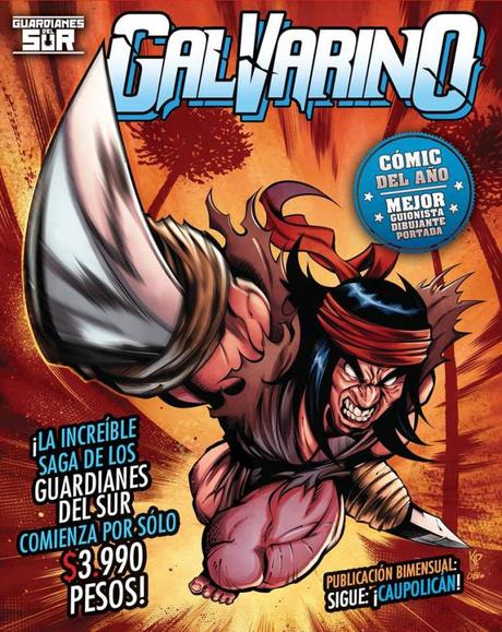 ¡Desde el martes 19 de marzo, el cómic de Galvarino llegara a todos los kioskos de Chile!