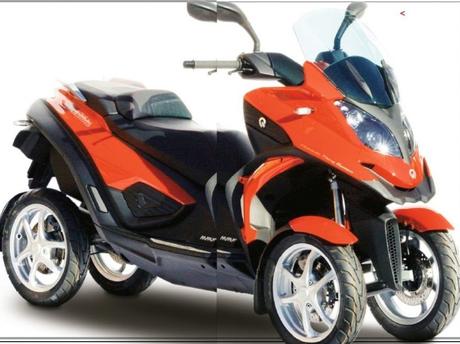 Scooter 4 Roues Portrait Que Vraiment Distingué