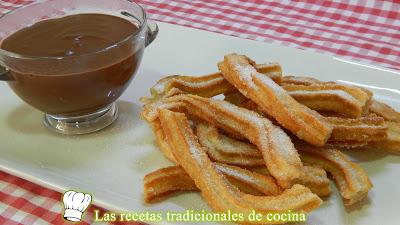 Receta fácil de churros caseros muy crujientes y deliciosos