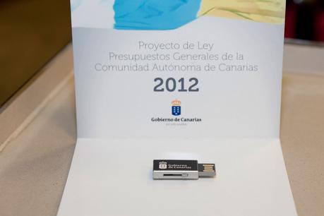 Memorias usb personalizadas gobierno de Canarias