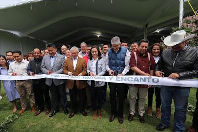 INAUGURAN EN EL PUEBLO MÁGICO DE TEPOTZOTLÁN LA FERIA DE MAGIA Y ENCANTO