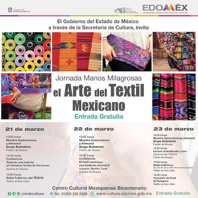 PROMUEVE SECRETARÍA DE CULTURA TRADICIÓN DEL TEXTIL MEXIQUENSE