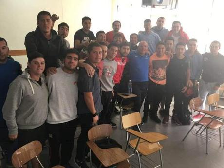 Presentación del proyecto Escuela de Fútbol Base AFA Angola en Chile