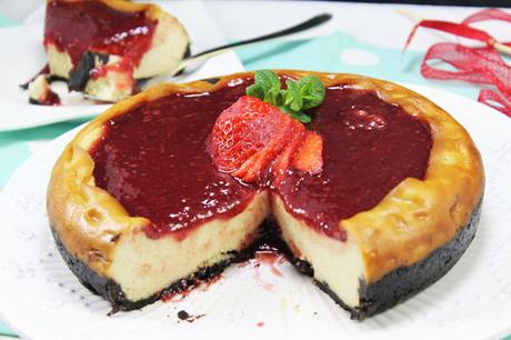 Triple cheescake corte olla GM