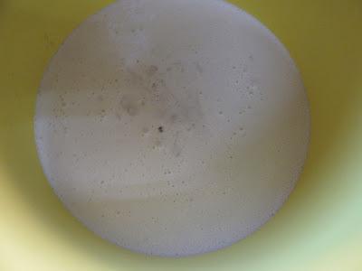Antes de hornear Triple cheescake olla GM