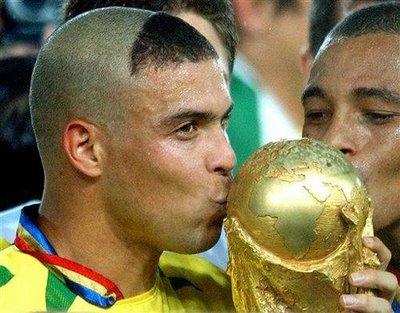De esta guisa lucía Ronaldo en el Mundial de 2002.