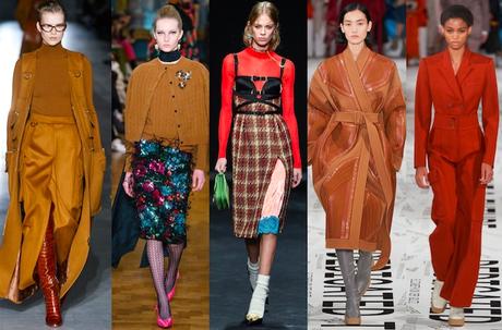 colores de moda otono invierno 2019 2020 marron