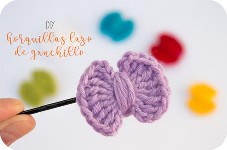 DIY: Coleteros de ganchillo en forma de lazo