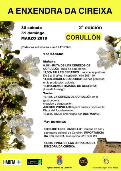 Corullón celebra la “2ª Enxendra da cireixa” con una ruta para disfrutar de la floración de los cerezos y actividades paralelas