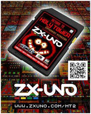 Descarga Return to Holy Tower, un divertido juego de puzle para ZX-UNO