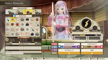 Atelier Lulua: The Scion of Arland nos muestra su sistema de síntesis Atelier Lulua: The Scion of Arland nos muestra su sistema de síntesis
