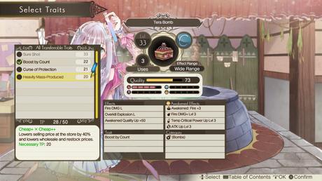 Atelier Lulua: The Scion of Arland nos muestra su sistema de síntesis Atelier Lulua: The Scion of Arland nos muestra su sistema de síntesis