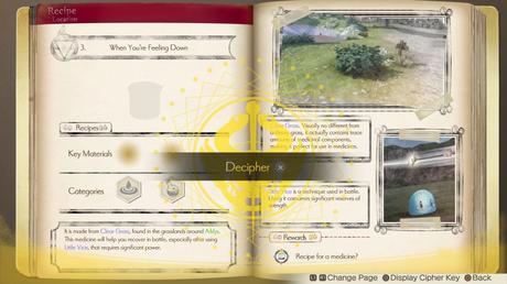 Atelier Lulua: The Scion of Arland nos muestra su sistema de síntesis Atelier Lulua: The Scion of Arland nos muestra su sistema de síntesis