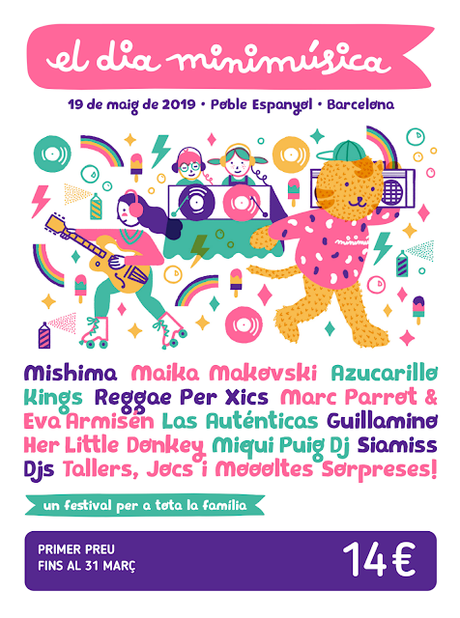[Noticia] Mishima, Azucarillo y Maika Makovski entre los nombres del cartel del día de minimúsica 2019