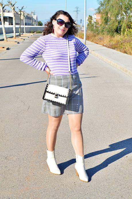 Cómo combinar un jersey lila Cómo combinar un jersey lila